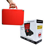 Pikap Çantalı Önden Hoparlörlü Kırmızı Bluetooth Hoparlör Plakçalar C0455