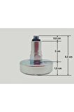 Avrupa Tip Lpg Dolum Seti (kısa-5,3 Cm-erkek)