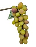 Yapay Meyve Üzüm Pastel Yeşil Büyük Boy Süs Dekoratif Meyve