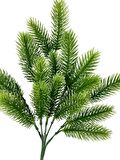 Yapay Çiçek Ponpon Çam Garnitür Aradal Dekoratif Yapay Bitki 30cm