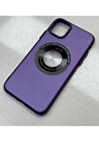 İPHONE 14 PRO UYUMLU BRABUS DESİGN MAGSAFE ÖZELLİKLİ KILIF MOR