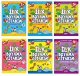 Çıkartmalı İlk Boyama Kitabım Set 6 Kitap (2-3-4 Yaş)