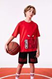 DeFacto Erkek Çocuk NBA Chicago Bulls Şort C0396A824SMBK81