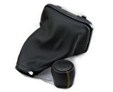 Fiat Linea Deri Vites Topuzu ve Körüğü Takım - Sarı Dikiş (2007 - 2017)