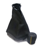 Fiat Linea Deri Vites Topuzu ve Körüğü Takım - Sarı Dikiş (2007 - 2017)