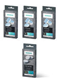 KARGO BEDAVA KURUMSAL FATURA  Siemens & Bosch Tüm Tam Otomatik Kahve Makineleri Için Kireç Ve Makine Temizleme Tabletleri TZ80002 3ADET TZ80001 1ADET