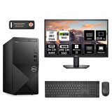 Dell Vostro 3910MT i7 12700 24GB 256GB SSD GTX1650/4GB W11H N7598VDT3910 MASAÜSTÜ PC & 23.8" MONİTÖR