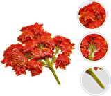 Yapay Çiçek 12 Li Set Sonbahar Hazan Çınar Yaprağı Yapay Ağaç Yaprağı