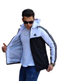 Adidas Erkek The Run Kapüşonlu Yağmurluk A-02074