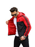Adidas Erkek The Run Kapüşonlu Yağmurluk A-02074