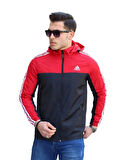Adidas Erkek The Run Kapüşonlu Yağmurluk A-02074