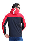 Adidas Erkek The Run Kapüşonlu Yağmurluk A-02074