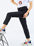 Hacker Kadın Denim Füme Boyfriend Kot Pantolon Mona S913-776