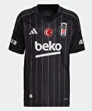 Beşiktaş B00145 Dış Saha Deplasman  Jr Forma 2024-2025 - Beşiktaş - Siyah - ST00145-Siyah-L