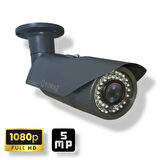 Qromax 2042 5 Megapiksel Full HD 1920x1080 Bullet Güvenlik Kamerası Seti 4'lü