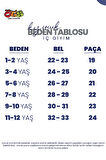 Öts Premium 5’li Kız Çocuk Boxer - Hediye Kutulu, Pamuklu Kumaş, Ultra Yumuşak, Esnek Kalıp, Etikets