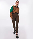 Slim Fit Haki Pantolon Twist