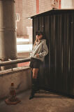 Fermuar Detaylı Sweatshirt Gri