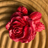 Uretti - Ayşe 7362 - El Yapımı Minik Pembe Gül Magnet - 6 x 7 cm