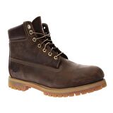 Timberland Yuvarlak Burun Orta Topuk Bağcıklı Soğuk Havaya Dayanıklı Outdoor Kahverengi Klasik Bot 