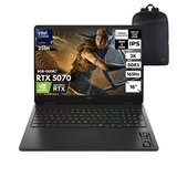 HP Omen 16-AM0005NT Ultra 7-255H 64-GBDDR5 2 TBSSD RTX5070 (8GB-GDDR7) 16" 2K  WUXGA Windows 11 Home + QB Sırt Çantası BQ1Y6EAQB30