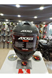 AXXIS DRAKEN S SOLİD V.2 A11 MAT SİYAH FULL FACE KASK