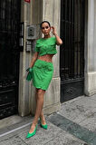Liatris Crop Ceket Takım 9389-10