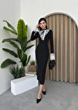 Royal Dantelli Elbise