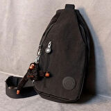 Uretti - Hüseyin 1361 - 5344 Krinkıl Kumaş Suya Dayanıklı Ayarlanabilir Çapraz Askılı Body Bag Unisex Omuz Çantası
