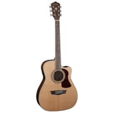 Washburn HF11SCE Heritage 10 Elektro Akustik Gitar (Profesyonel - Folk/Grand Concert Kasa) | Masif Sedir Üst Kapak, İnce Bel Yapısı ile Konforlu Çalım, Fishman Preamp Sistemi | Ölçüler: 648 mm Skala Uzunluğu