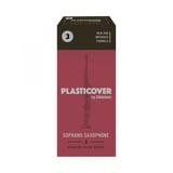 D'Addario RRP05SSX300 Plasticover Soprano Saksafon Kamışı No: 3.0 (Profesyonel) - 5'li Paket | Sert ve Keskin Ses Karakteri, Yüksek Dayanıklılık
