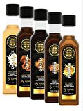 5'li Özel Seri Şurup (KARAMEL,BALKABAĞI,BEYAZ ÇİKOLATA,CHOCOLATE COKİES, CHAİ TEA) 5x60ml