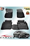 Opel Insignia 3d Paspas Havuzlu Sedan 2016 - 2020 Arası Siyah 4 Prç.