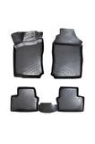 Opel Vectra B 3d Paspas Havuzlu 1995- 2002 Arası Siyah 4 Parça Set