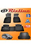 Megane 2 3d Paspas + 3d Bagaj Havuzu Sedan 2004-2010 Arası Siyah Set