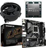 Gigabyte B650M-K AM5 Anakart - AMD Ryzen 5 7500F İşlemci - AMD Fan Set