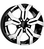 4*100*16*6.5 ET35 CH66.1 STW 600 BLACK DIAMOND