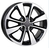 4*100*16*6.5 ET35 TRUVA 233 GUN METAL FOIL