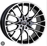 5*114,3*18*8.0 ET30 CH67.1 TRUVA 203 BLACK FOIL