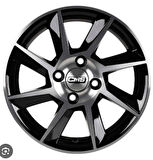 4*108*14*6.0 ET35 CH67.2 CMS-831 BLACK DIAMOND