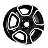 4*100*15*6.5 ET35 CH67.1 BLACK DIAMOND FD