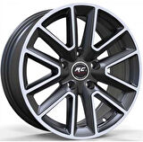 4*100*16*6.5 ET35 CH67.1 TRUVA510 BLACK DIAMOND