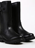 Ecco Deri Siyah Kadın Çizme ECCO TREDTRAY K High-cut Boot