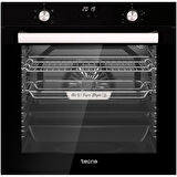Tecna Ankastre Set Siyah Dijital (8259 9 Fonksiyon Fırın-8471 5 Gözlü Döküm Izgara 70 Cm Ocak-Tecna 8871 60 cm Davlumbaz)