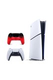 Playstation 5 Slim Dijital 825GB + 2.kol Dualsense Techno Red (İthalatçı Garantili )