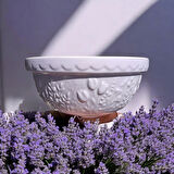 Lila  Büyük Salata Kasesi (Bowl 24x14)