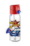 Rlx421 Pipetli Kırmızı Arabalı Kilitli Matara 650 ml Drift King
