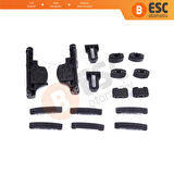 Jeep Renegade BU B1 BV 2014-On SUV Van 77368445 İçin MySky Sunroof Tamir 16 Parça Seti 