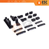 Jeep Renegade BU B1 BV 2014-On SUV Van 77368445 İçin MySky Sunroof Tamir 16 Parça Seti 