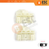 Pontiac Grand Am Sunfire Oldsmobile Alero Cutlass 6 Cavalier İçin Ön Sol Cam Kriko Kılavuz Klipsi